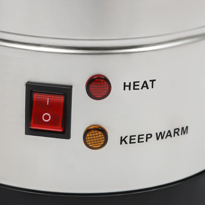 10L Wax Melter Electric Wax Melting Pot 304 Stainless Steel Wax Melting Equipment 1800W 220V-240V UK