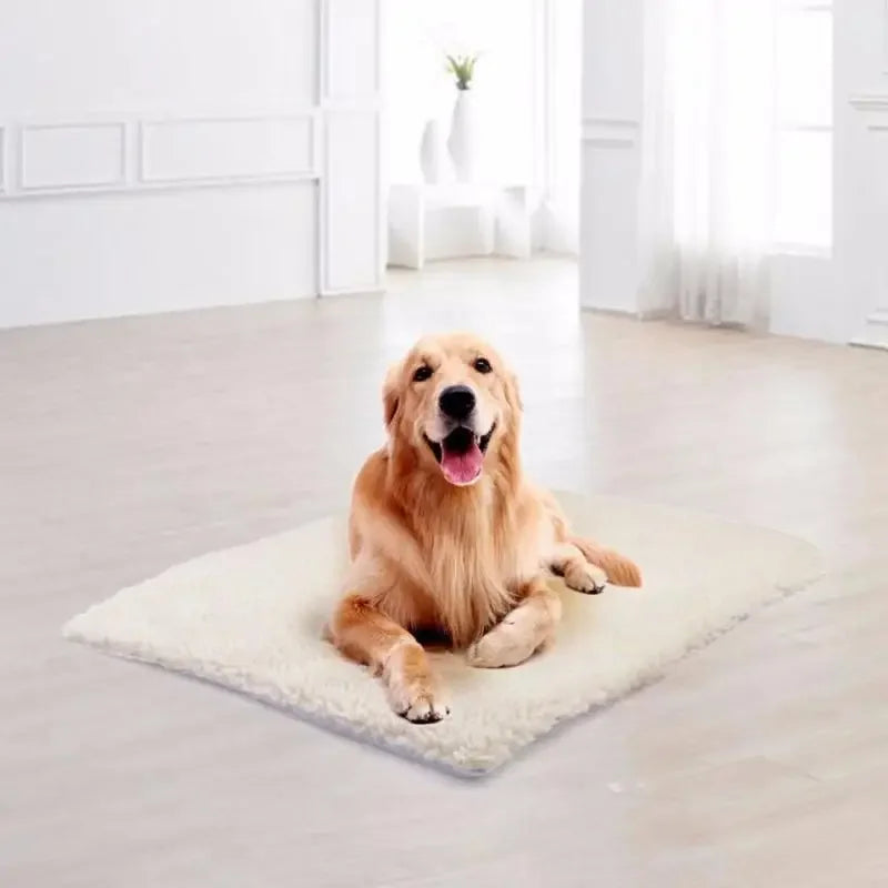 Self Heating Dog Bed Mat Pad Self Soft Warm Pet Cat Rug Thermal Washable Pad Washable Pillow Pet Supplies