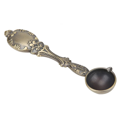 Fire Paint Sealing Wax Spoon Metal Melting Firing Stamp Envelopes Greeting Cards