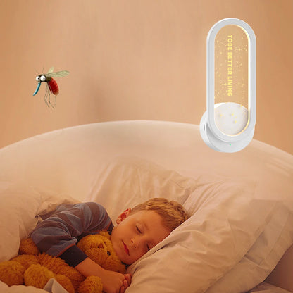 Ultrasonic Mosquitoes Repeller US EU Plug-in LED Night Light Bugs Killers Fly Trap Bugs Capture Killer for Home Office