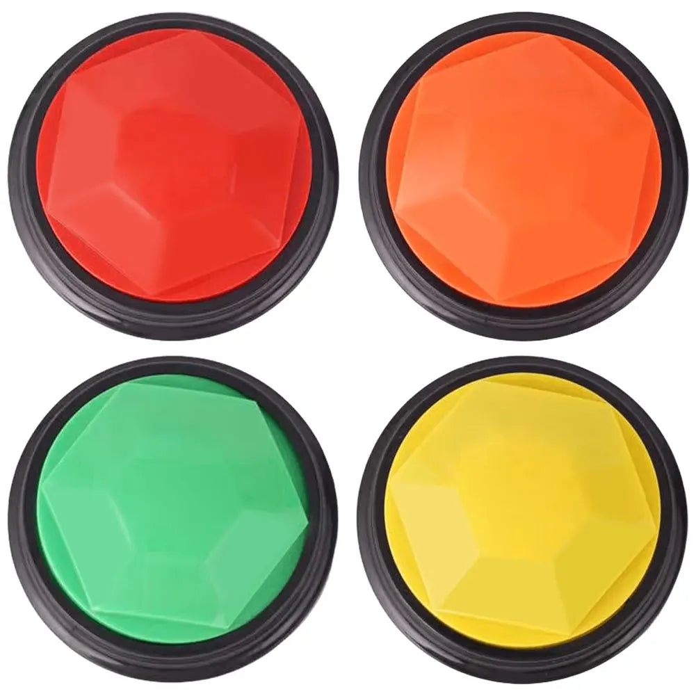 Dog Training Buttons Recordable Pet Interactive Toys Portable Pet Speech Buttons for Pet Communication