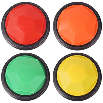 Dog Training Buttons Recordable Pet Interactive Toys Portable Pet Speech Buttons for Pet Communication