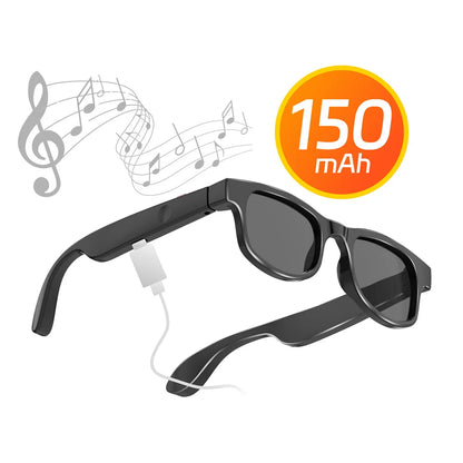 AI Translation Smart Glasses with 144 Language Smart Audio Sunglasses for Office Driving Cycling Outdoor Sports