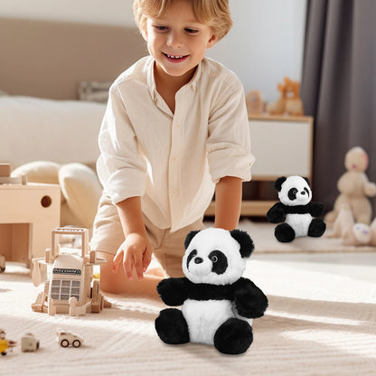 9.4inch Panda Stuffed Animal Fun Collectible Plush for Kids and Adult Collectors Perfect for Decorating Rooms and Birthday Gifts