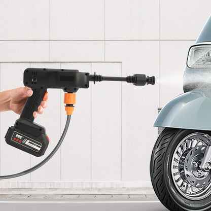 200W Cordless Pressure Washer Set Portable Pressure Cleaner Rechargeable Battery Car Water Gun Cleaning Machine