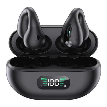 YYK-Q71 Q80 Wireless Bluetooth Translation Earbuds LED Digital Display Type-C Charging Translators Headphone For Travel Business