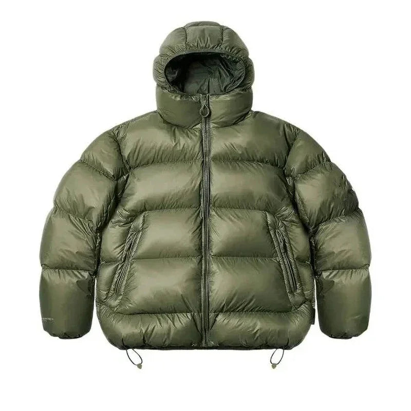 Cotton Clothing Autumn Winter Casual Sports Waterproof Cotton Jacket Hooded Windproof Warm Jacket Men's Women's Cotton Clothing