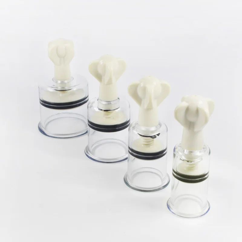 Vacuum Suction Cupping Cup Nipple Enhancer Massage Vacuum Cans Plastic Enlarger Suction Enlarger Body Breast Massager Cups
