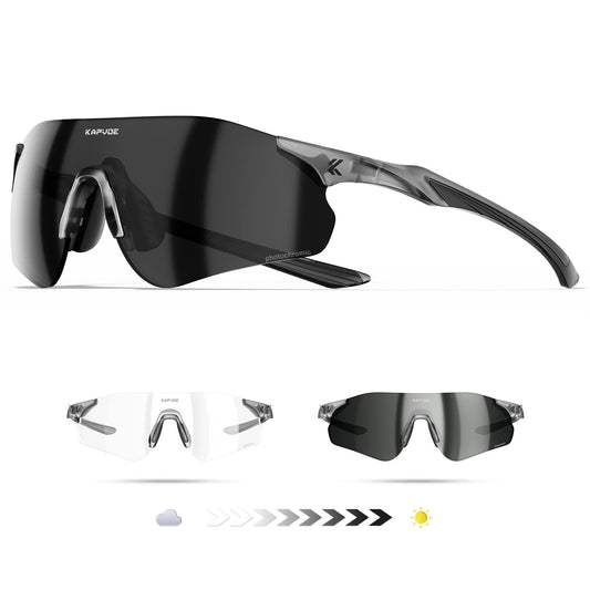 KAPVOE New Outdoor Cycling Sunglasses Glasses Road Bike Cycling UV400 Eyewear Men Women Bicycle Sports Hiking Running Glasses