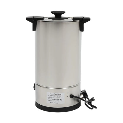 10L Wax Melter Electric Wax Melting Pot 304 Stainless Steel Wax Melting Equipment 1800W 220V-240V UK