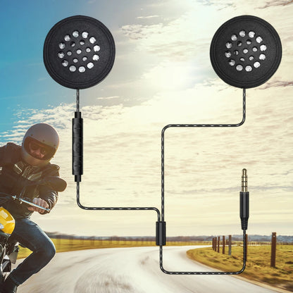 Motorcycle Helmet Headset Anti-interference Wireless Riding Headphone HiFi Wireless Stereo Earphone 3.5mm Port Music Earphone