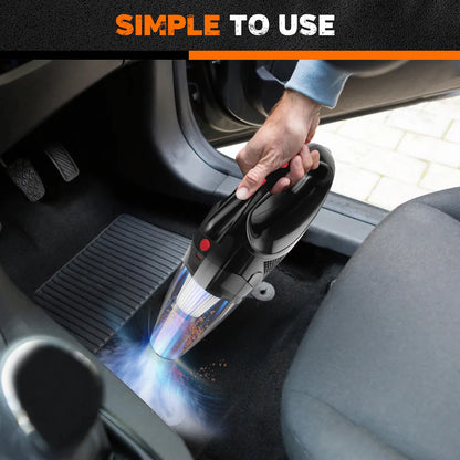 Handheld Car Vacuum Cleaner 3 IN 1, Cordless 7500PA Suction USB Rechargeable Portable Lightweight fit for Pet, Car, Home, Office