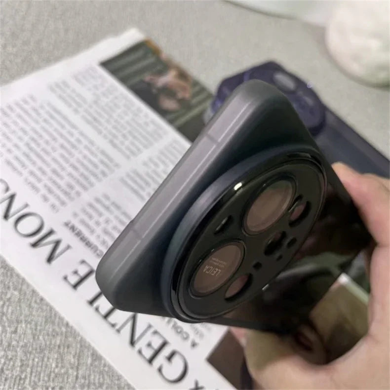 For Xiaomi 15 Ultra Case Magnetic Wireless Charging Camera Protection Lens Film Silicone MagSafe Transparent Shockproof Cover