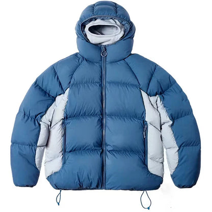 Cotton Clothing Autumn Winter Casual Sports Waterproof Cotton Jacket Hooded Windproof Warm Jacket Men's Women's Cotton Clothing