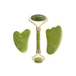 Natural Jade Roller Gua Sha Massage Set Guasha Board Comb Gouache Scraper Body Acupuncture Spa Facial Anti Aging Lifting Tools