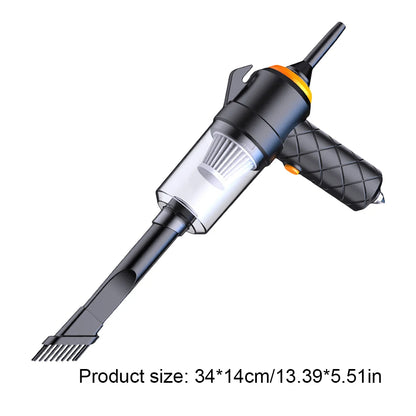 Portable Wireless Car Vacuum Cleaner 3500PA Wireless Vacuum Cleaner Dual Use Car Cleaner for Home Keyboard 120W Powerful Vacuum