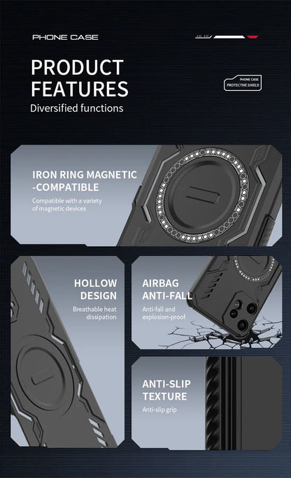 Lens Protection Heat Dissipation Case For Nothing CMF Phone 2 Pro Cover Magnetic Wireless Charging Shell Fundas Coque