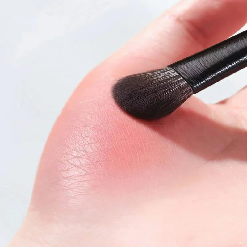 6pcs/set Eye Makeup Brushes Kit Including Angled Eyeliner, Detail Concealer, Blending Brush, Blending Crease Brush