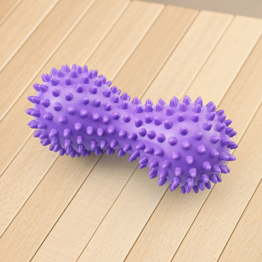 Peanut Massage Spiky Ball Spiky Massage Ball Peanut Massage Roller Trigger Point Hedgehog Ball for Hand/Foot Massage
