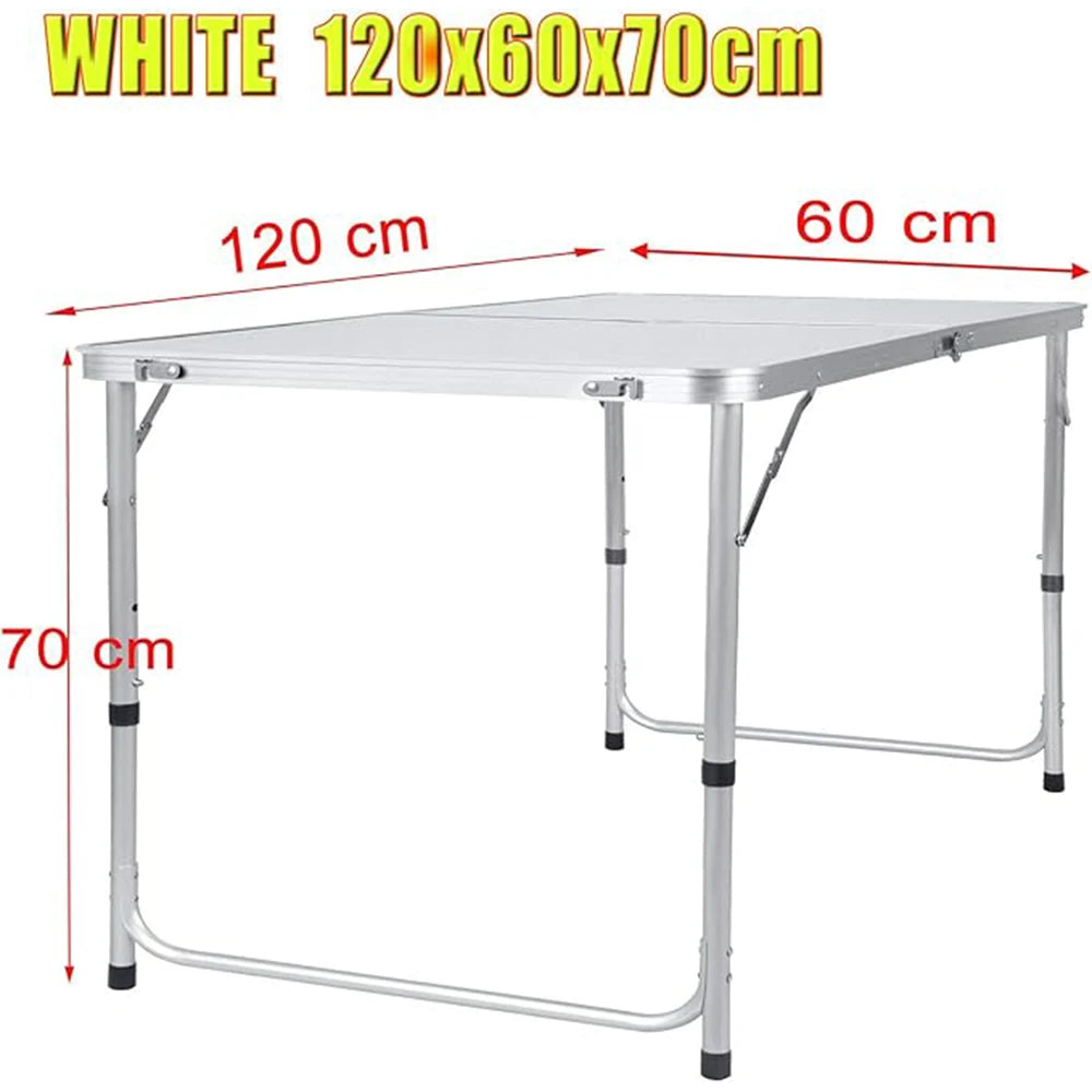 Folding Picnic Table Outdoor,Folding computer table for Homework Compact Handy Camping Table Garden Party BBQ,Multi-Purpose