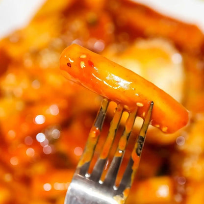 ChilKab, Korean Strip - shaped Rice Cakes, Pack of 3, 500g per pack