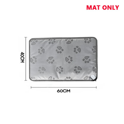 3Size Power-Off Protection Pet Electric Blanket Winter Warming Pad Cat Dog Heated Nest Waterproof Warmer Bite-Resistant Mat Bed