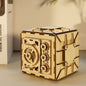 3D Wooden Puzzle For Adults DIY Locker Puzzle Box withModel Kit Christmas gifts