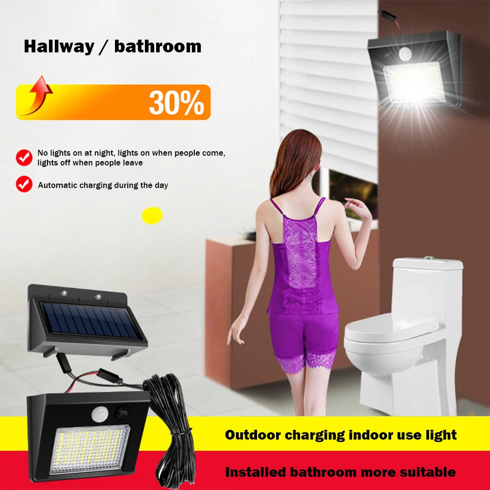 32/48 LED Split Solar Light PIR Motion Sensor Wall Light Solar Lamp Outdoor IP65 Waterproof Solar Countyard Garden Wall Lamp