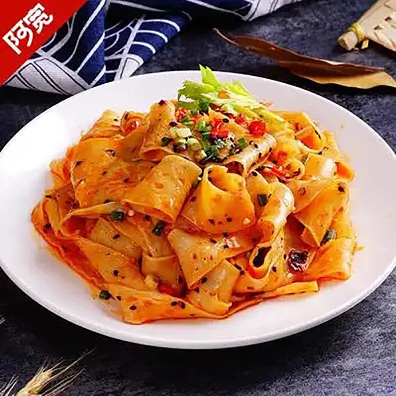AK Baijia- Sichuan Broad Noodle- Hot & Sour , Spicy Hot , Sesame Paste Flavour - pack of 20