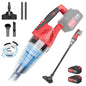 120W Cordless Vacuum Cleaner for Car, 5500Pa Suction, 2-IN-1 Handheld Car Vacuum Cleaner for Carpet, with 21V 2.2Ah Battery