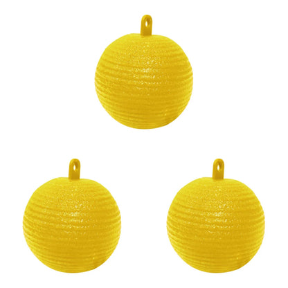 Hanging Fly Trap Pest Control Ball Fruit Fly Catcher 8cm Wasp Bee Insect Trap Gnat Traps for Indoor Outdoor House Kitchen Plants