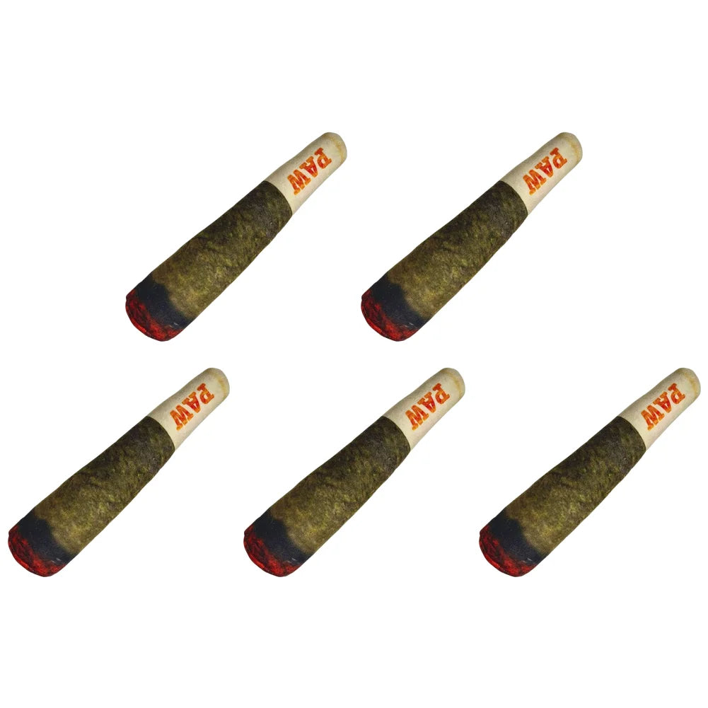 1-5PCS Funny Interactive Dog Chewing Toy Creatives Cigarette Design Squeaky Sound for Dog The Perfect Pet Gift for Plays Dogs To