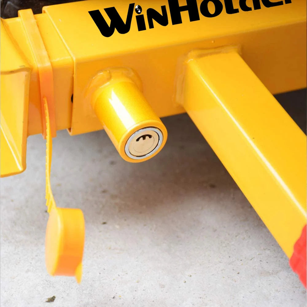 1/2/4Pack Heavy Duty Security Wheel Tire Lock Anti Theft Clamp Adjustable 8 Holes with Keys for Caravan Car Van Trailer