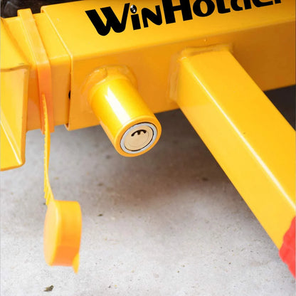 1/2/4Pack Heavy Duty Security Wheel Tire Lock Anti Theft Clamp Adjustable 8 Holes with Keys for Caravan Car Van Trailer