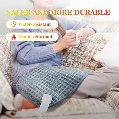 Electric Heating Pad for Cramp Menstrual Hand Foot Winter Warmer 9 Temperature Heated Blanket Office Mat Home Use Legs Warming
