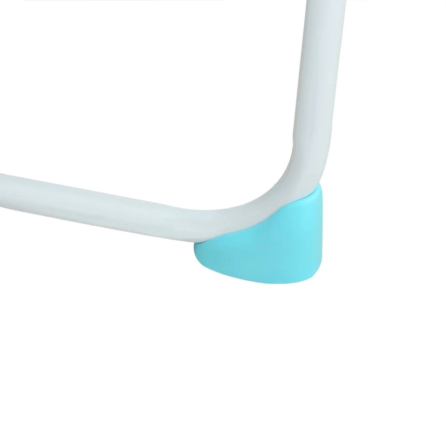 Blue Electric Baby Crib Cradle, 0-18 MonthsInfant Bed Auto Swing with Music, 25KG/55LBS Capacity, Foldable Baby Bassinet