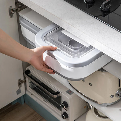 Voltsify Collapsible and Portable Food Storage Container with Non-slip Base