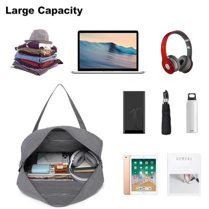 EasyJet-Approved 45x36x20cm Underseat Cabin Bag - Foldable Carry-On Duffel for Travel, Weekend & Overnight Trips