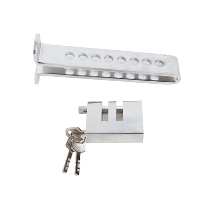 Anti‑theft Lock Door Lock Pedal Lock Anti Theft Device  Lock Car Brake Stainless Safety Lock Tool Accelerator Pedal Lock