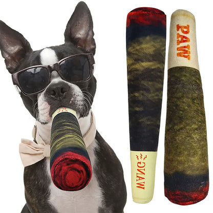 1-5PCS Funny Interactive Dog Chewing Toy Creatives Cigarette Design Squeaky Sound for Dog The Perfect Pet Gift for Plays Dogs To