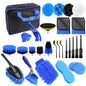 Car Detailing Brush Set, Kit, Brushes, Cleaning Windshield Tool, Professional Care kit - Wash for Interior Exterior Wheels