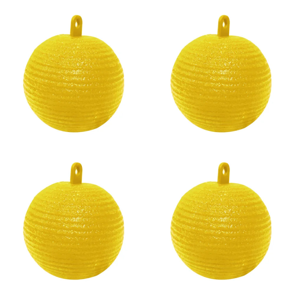 Hanging Fly Trap Pest Control Ball Fruit Fly Catcher 8cm Wasp Bee Insect Trap Gnat Traps for Indoor Outdoor House Kitchen Plants