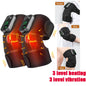 Eletric Heating Knee Massage Device Vibration Knee Pads for Shoulder Elbow Joint Warm Massage Thermal Knee Pad Blood Circulation