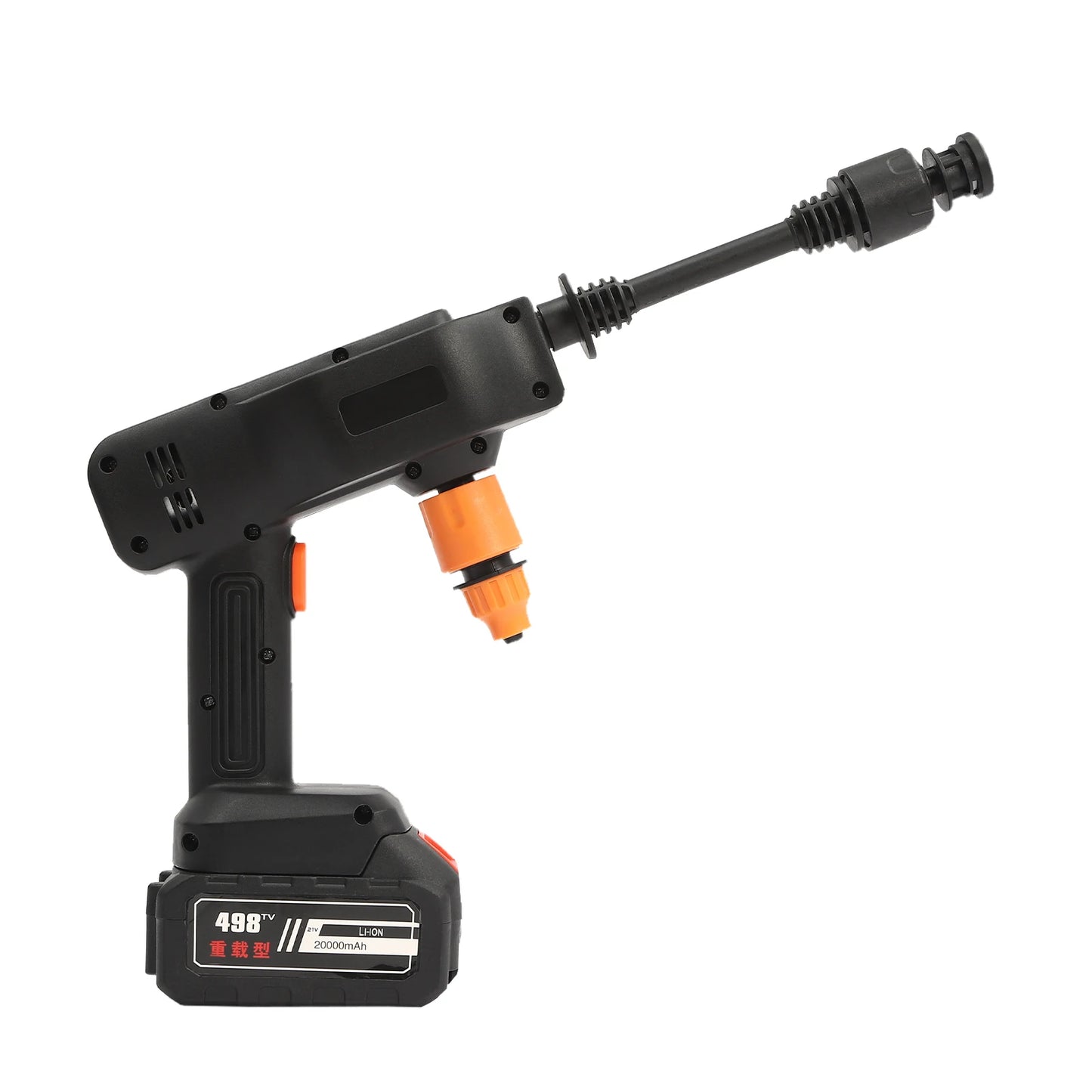 200W Cordless Pressure Washer Set Portable Pressure Cleaner Rechargeable Battery Car Water Gun Cleaning Machine