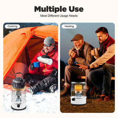Liftable Kerosene Space Heater, Portable Kerosene Heater for Home Outdoor, Multi-functional 6L Fuel Consumption Windproof Stove