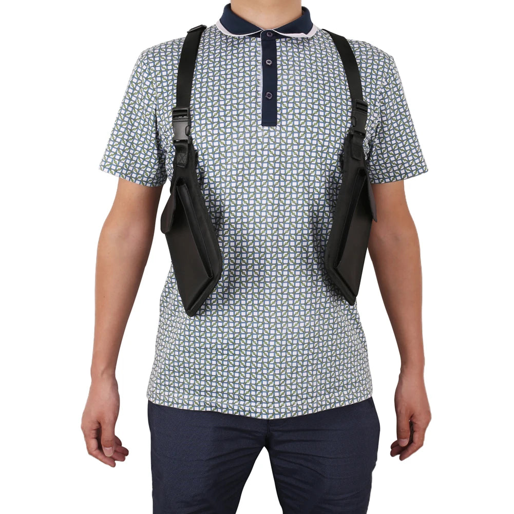Portable Underarm Wallet Tactical Anti-Theft Secret Holster Crossbody Shoulder Hidden Bag For Passport Phone Keys Credit Cards