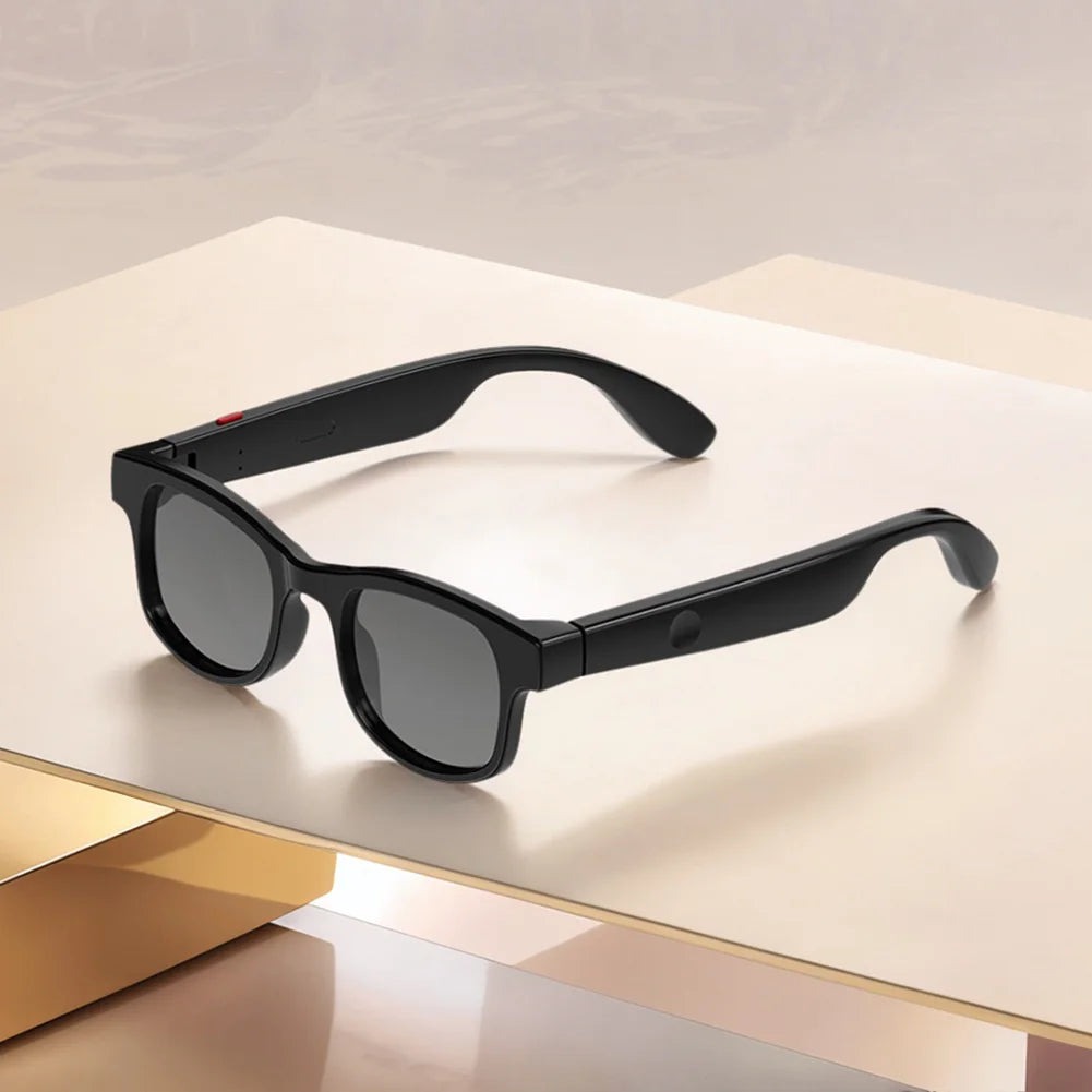 AI Translation Smart Audio Sunglasses Built-in Mic & Speakers BT Glasses for Office Driving Cycling Outdoor Sports