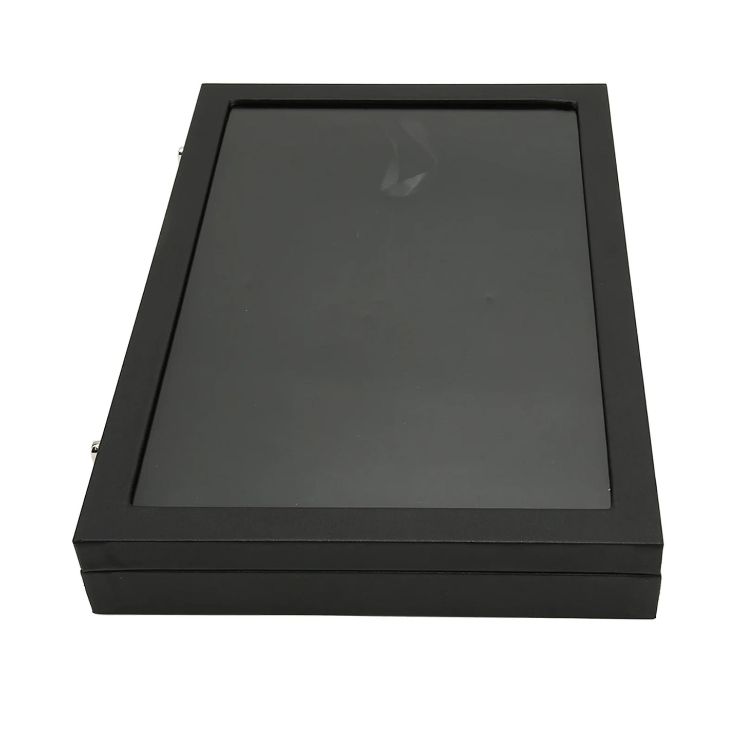 Pin Display Case Easy Cleaning Pin Collection Display Case Transparent Stylish Dustproof Glass for Military Medal for Pin