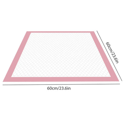 50pc Pet Diaper 60*90cm  60*60cm Dogs Diapers Disposable Puppy Training Pee Pads Quick Dry Surface Mat Clean Cushion Dog Supplie