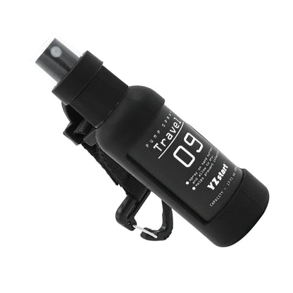 50ml Mini Fine Mist Spray Bottles Travel Bottle with Tactical Hook Strap Refillable Spray Bottle for Outdoor Camping for Liquid